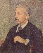 Portrait of Auguste Descamps Theo Van Rysselberghe